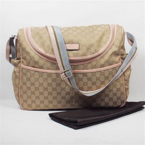 baby gucci diper bag|pre owned Gucci diaper bag.